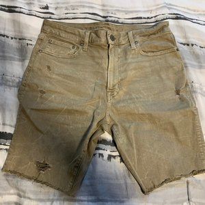 American Eagle Men's Beige Jean Shorts